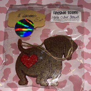 Apple Cider Donut Scented Dog Air Freshener